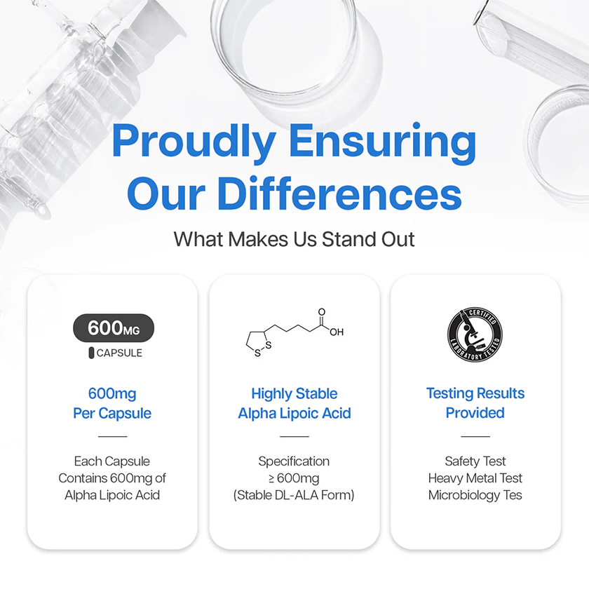 DULARK® Alpha Lipoic Acid 600mg