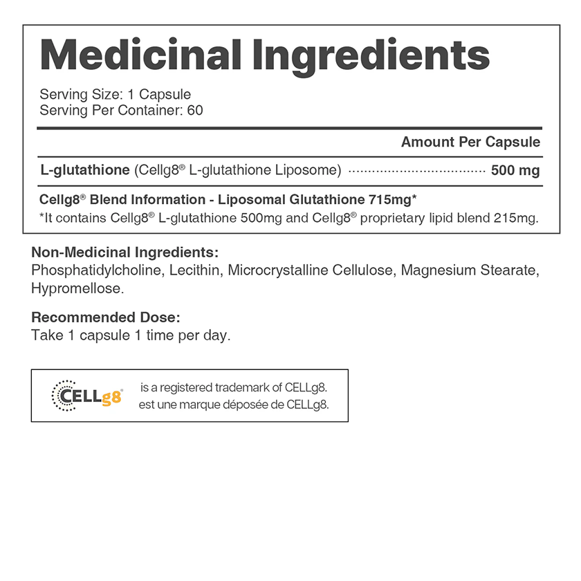 DULARK® CELLg8® Liposomal Glutathione™